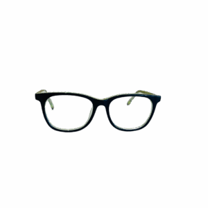 Óculos Quadrado Verde Translúcido