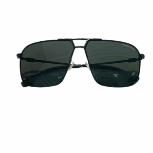 Óculos de Sol Geométrico Preto Armani Exchange