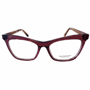 Óculos de Grau Gatinho Vinho Translúcido