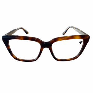 Óculos de Grau Quadrado Tartaruga Marrom