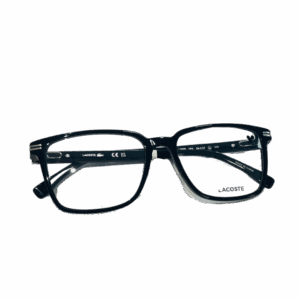 Óculos Quadrado Preto Lacoste